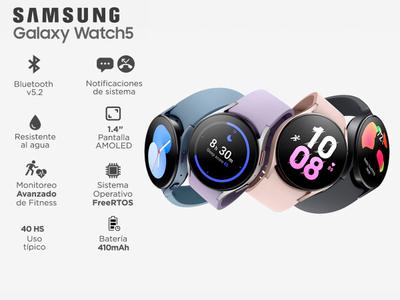 Smartwatch Samsung Galaxy Watch5 Bluetooth 44 mm