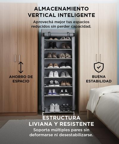 Zapatero Gadnic Rack Botinero Organizador de Calzado Niveles 24