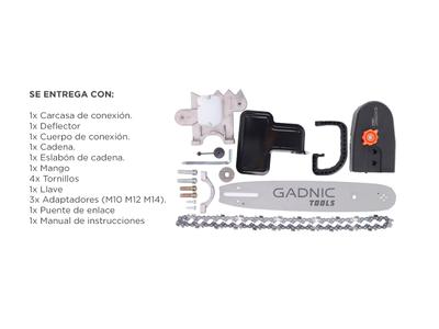 Kit de Adaptación Para Sierras Gadnic Soporte de Motosierra Gadnic