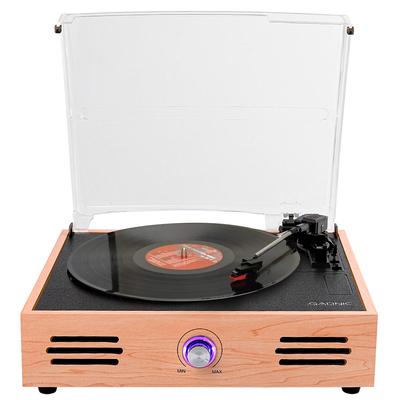 Tocadiscos Gadnic TD32 Bluetooth Portátil Velocidades Aux-In RCA Bidcom