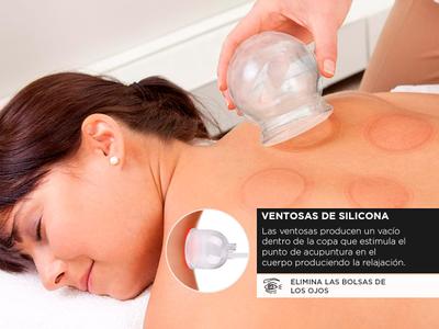 Equipo de Vacumterapia Gadnic para Gluteos y Drenaje linfatico