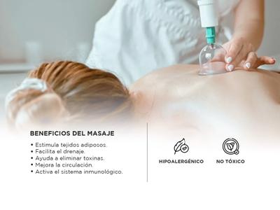 Juego Completo de Ventosas Gadnic MASSAG-V2N Gadnic