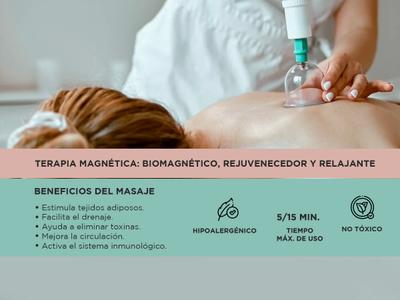 Set de 24 Ventosas de Vacío Gadnic Masajes Con Pistola Aplicadora