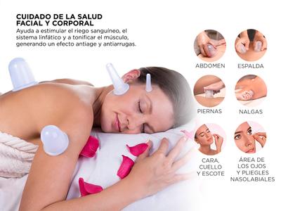 Set X4 Copas Ventosas de Vacío Gadnic PLQ13 De Silicona Para