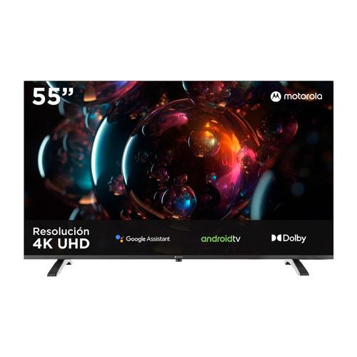 Televisor Smart Tv Motorola MT5510 55 Pulgadas 4K UHD Android Tv 3 HDMI WiFi Bluetooth - 0