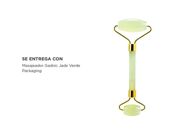 Masajeador Facial Corporal Gadnic Verde Jade - 4