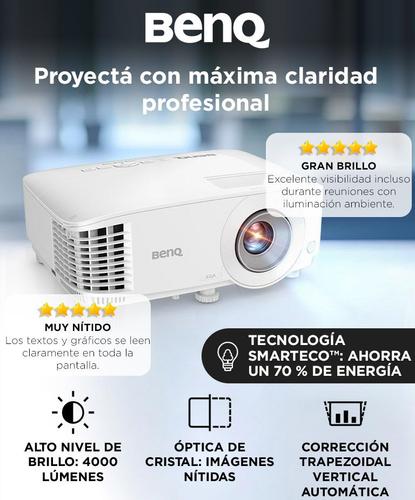 Proyector Profesional BenQ MX560C XGA 4000 Lúmenes Tecnología SmartEco - 0