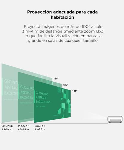 Proyector Profesional BenQ MX560C XGA 4000 Lúmenes Tecnología SmartEco - 3