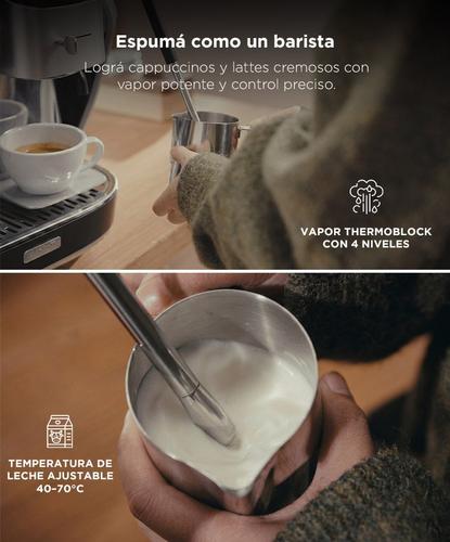 Cafetera Espresso 3200W CUK By Gadnic Con Molinillo Integrado 20 Bar Vaporizador De Leche - 2