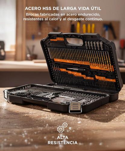 Juego de Mechas Para Taladro GADNIC DL246 246 brocas - 3
