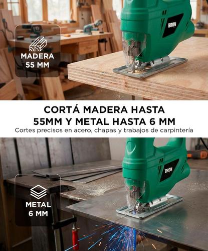Sierra Caladora Bron by Gadnic Eléctrica 500W 3000 rpm - 3