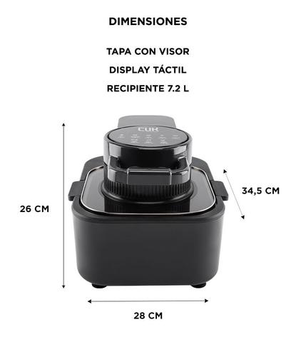 Freidora de Aire Future V72 Gadnic Tapa con Visor  - 5
