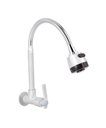 Grifería Monocomando Rieti By Gadnic Cocina Plástico Lluvia Chorro Flexible - 5