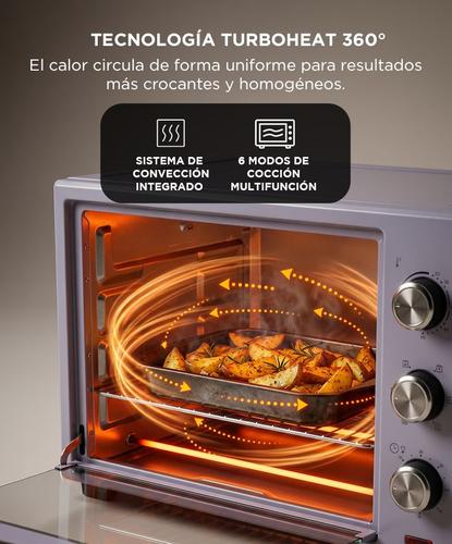 Horno Eléctrico CUK By Gadnic 38L 1600W Convección Con Asador Giratorio Rotiseria - 2