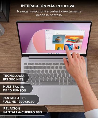 Notebook Lenovo Ideapad Slim 3 15.6 AMD Ryzen 7 16gb Ram 512gb Ssd - 1