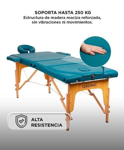 Camilla Para Masajes Gadnic Portable 3 Secciones - 3