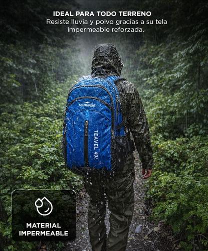 Mochila Deportiva South Port Para Viaje Trekking - 4