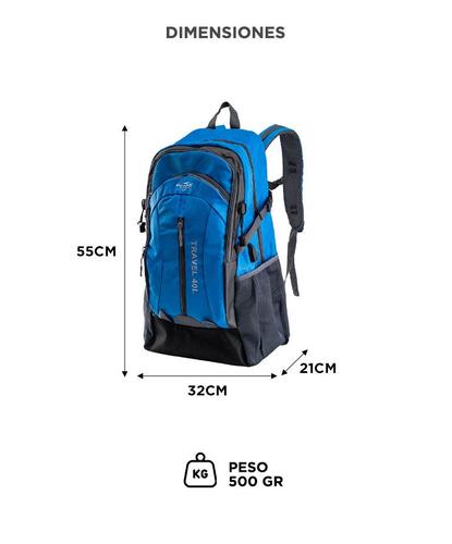 Mochila Deportiva South Port Para Viaje Trekking - 5