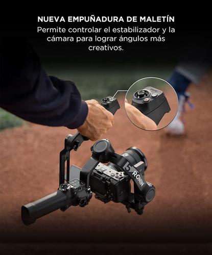 Estabilizador DJI RS 5 Combo Profesional 3 Ejes Carga 3 kg Seguimiento Inteligente Autonomia 14 Horas Pantalla Tactil - 3