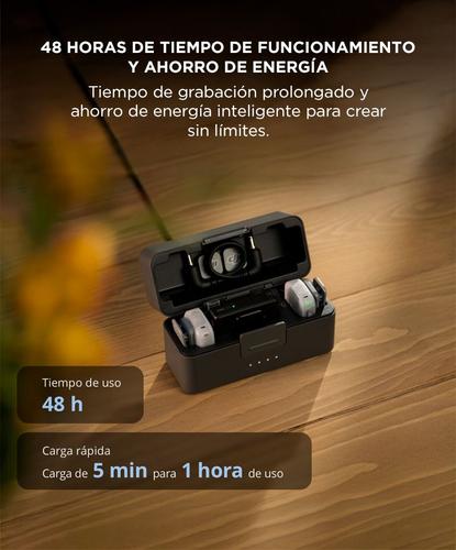 Mic Mini 2 DJI (2 TX + 1 RX Estándar + Estuche De Carga), Cancelación De Ruido, Conexión OsmoAudio - 5