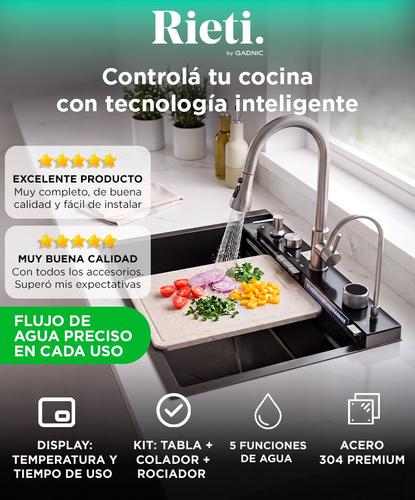Bacha De Cocina Inteligente Rieti Panel Digital Outlet - 1