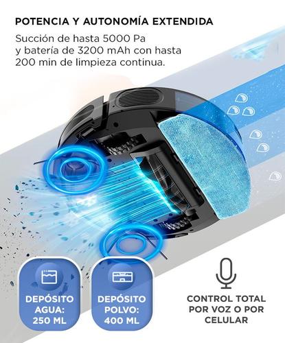 Aspiradora Trapeadora Robot Gadnic AC701 Con Base Carga Mapeo Inteligente - 4