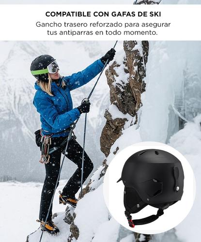 Casco Ski Snowboard  Southport by Gadnic Talle M 55 a 58 cm ABS EPS Ajuste 360  - 4