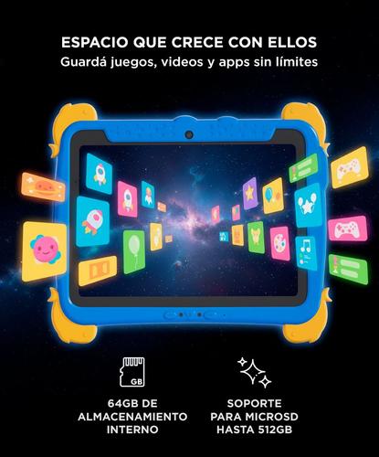 Tableta Digital Gadnic 4GB RAM 64GB Android 8 Pulgadas Usado - 4