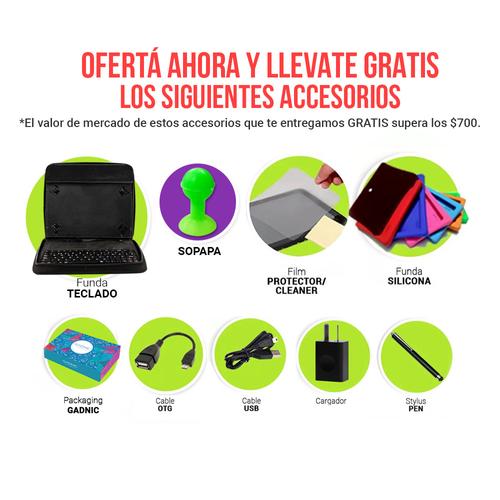 Tablet GADNIC Titanium 7″ + Funda con Teclado - 2