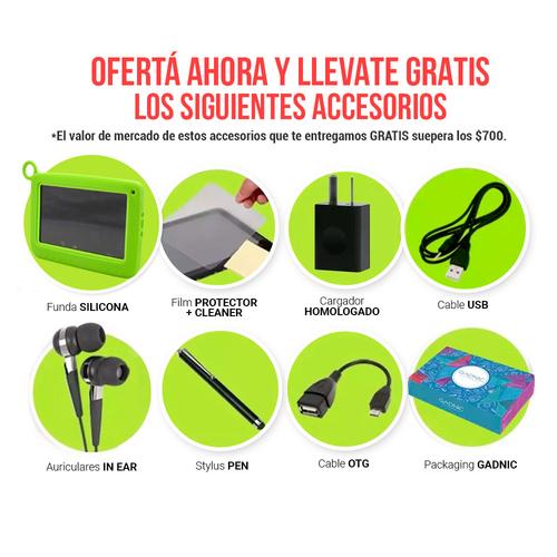 Tablet GADNIC Play Book 7″ - Quadcore - 1GB RAM - 2