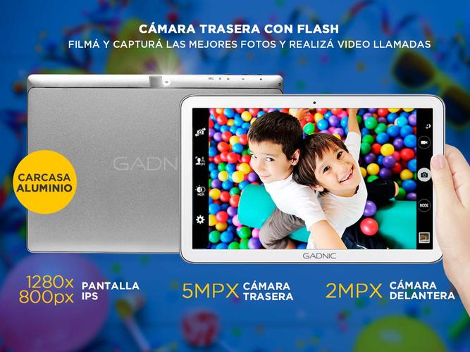 Tablet Gadnic 10.1 celular niños gamer - 5