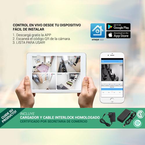 Kit 4 Cámaras P2P IP + DVR + Disco 1TB + Monitor LED 18,5