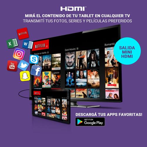 Tablet Black 7″ - HDMI – Quadcore  - 5