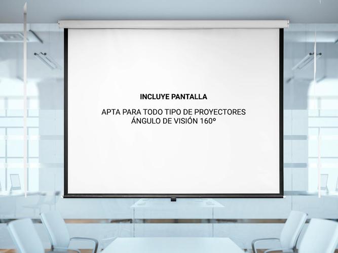 Mini Proyector Gadnic Nedlight 1200 Lúmens Wifi + Pantalla 100