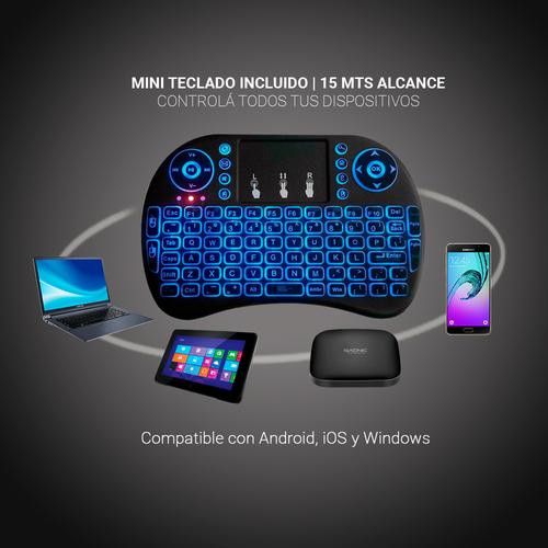 TvBox GADNIC TX-700 Quadcore 8GB + Teclado Inalámbrico - 4