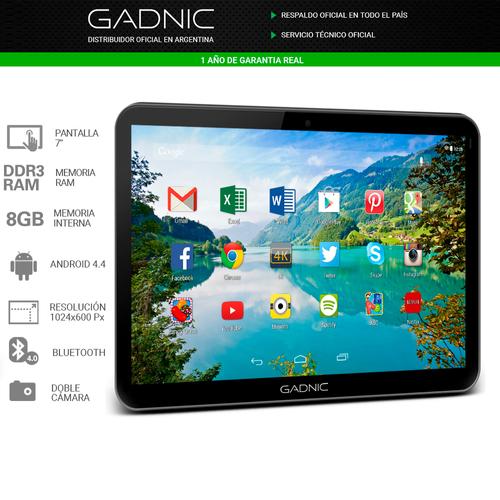 Tablet GADNIC Titanium 7″ - Quadcore - 3G - 1