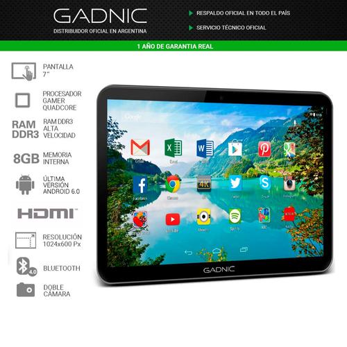 Tablet GADNIC Titanium 7″ + Funda con Teclado - 1