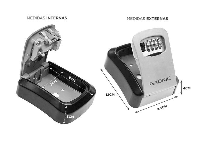 2x Caja Fuerte Para Llaves GADNIC E1 - 5