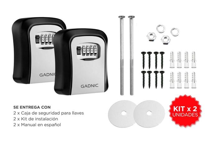 2x Caja Fuerte Para Llaves GADNIC E1 - 6