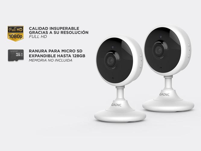 Camaras De Seguridad Baby Call x2 Gadnic 702 Full HD 1920x1080 - 4