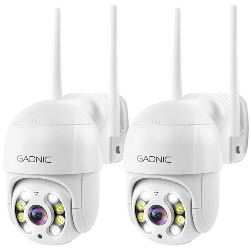 Camaras de Seguridad Wifi IP Gadnic DM200W x2 Full HD Motorizada  - 0