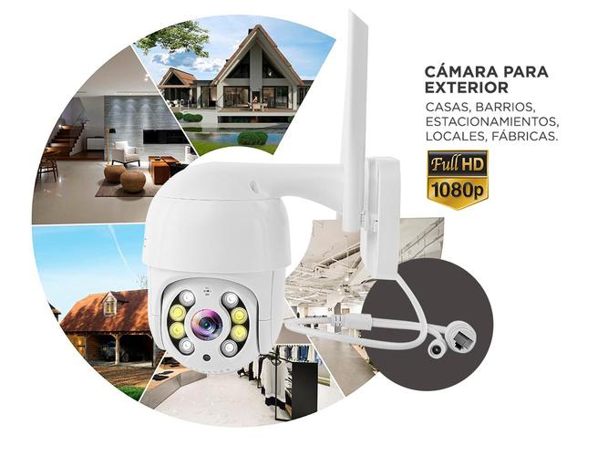 Camaras de Seguridad Wifi IP Gadnic DM200W x2 Full HD Motorizada  - 3