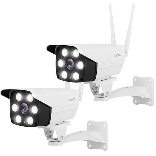 Camaras De Seguridad Gadnic CM200W x2 IP WIFI Exteriores HD 1080P - 0