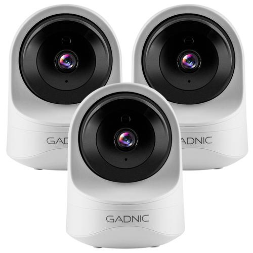 KIT 3 Cámaras de Seguridad Gadnic Wifi Visión Nocturna APP - 0