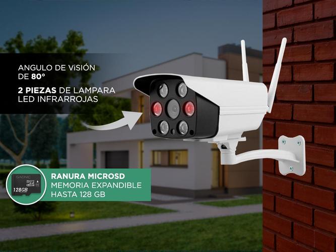 Camaras De Seguridad Gadnic CM200W x3 IP WIFI Exteriores HD 1080P - 2