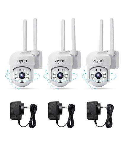 Kit x3 Camara De Seguridad Wifi Ziyen ZX39 2MP 1080p PTZ Movimiento 270 90 Vision Nocturna Audio Bidireccional ExtKit x3 Camara De Seguridad Wifi Ziyen ZX39 2MP 1080p PTZ Movimiento 270 90 Vision Nocturna Audio Bidireccional Exteriorerior - 6