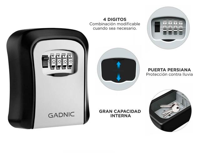 4x Caja Fuerte Para Llaves GADNIC E1 - 4