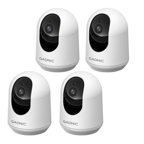 Kit x4 Cámara de Seguridad Gadnic IP Motorizada 3MP Full HD Visión Nocturna - 0