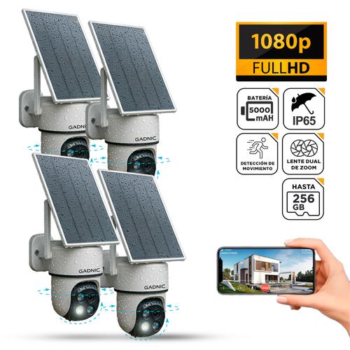 Cámara de Seguridad Solar Gadnic Lente Dual IP65 - 0