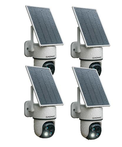 Cámara de Seguridad Solar Gadnic Lente Dual IP65 - 6